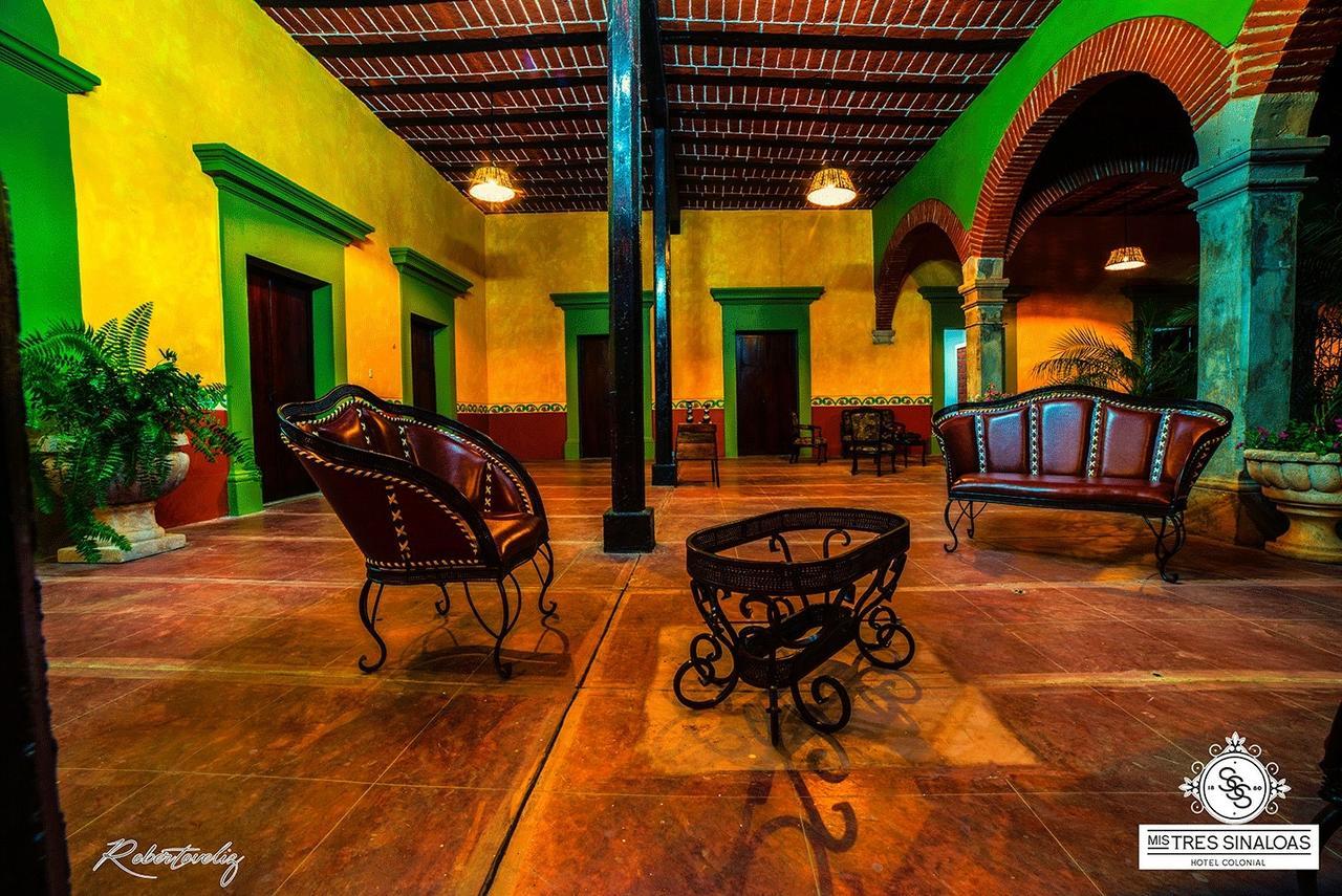 Hotel Mis Tres Sinaloas ภายนอก รูปภาพ